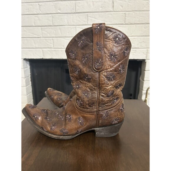 Old Gringo Embroidered Flowers Western Cowboy Boots Women’s size 10B - Picture 2 of 8